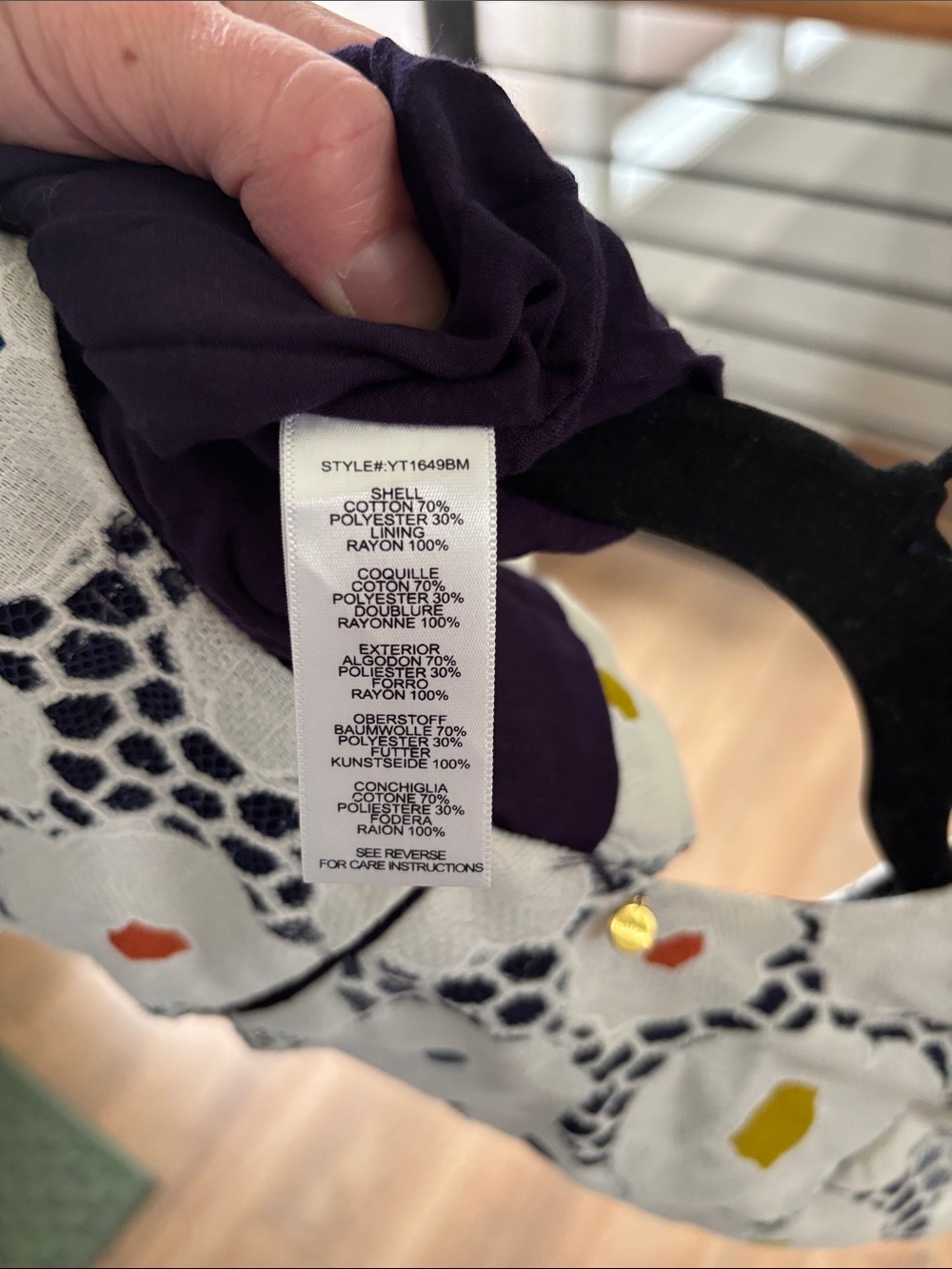 Anthropologie Harlyn Daisy Dot Midi Top - Picture 7 of 9